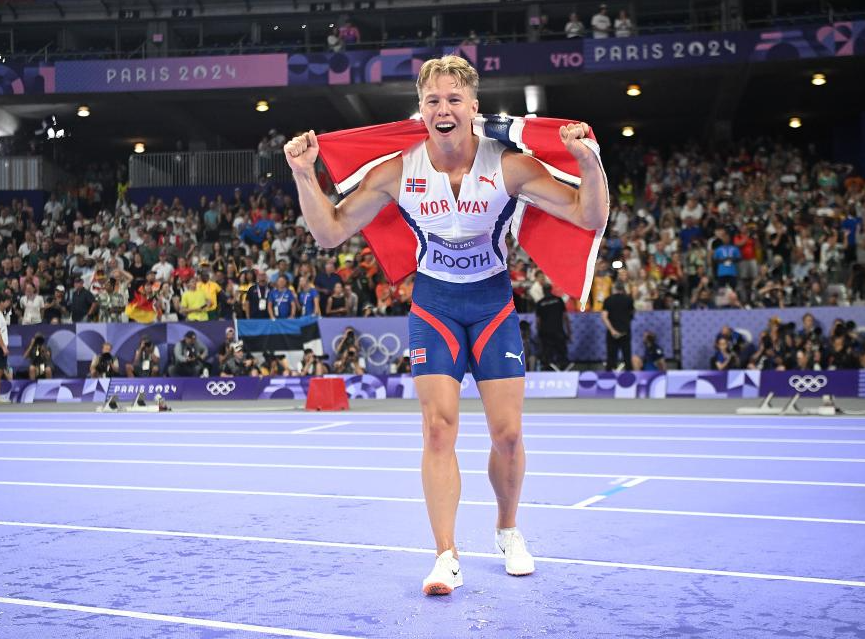 挪威田径选手再获金牌,精彩表现 挪威田径选手再获金牌,精彩表现